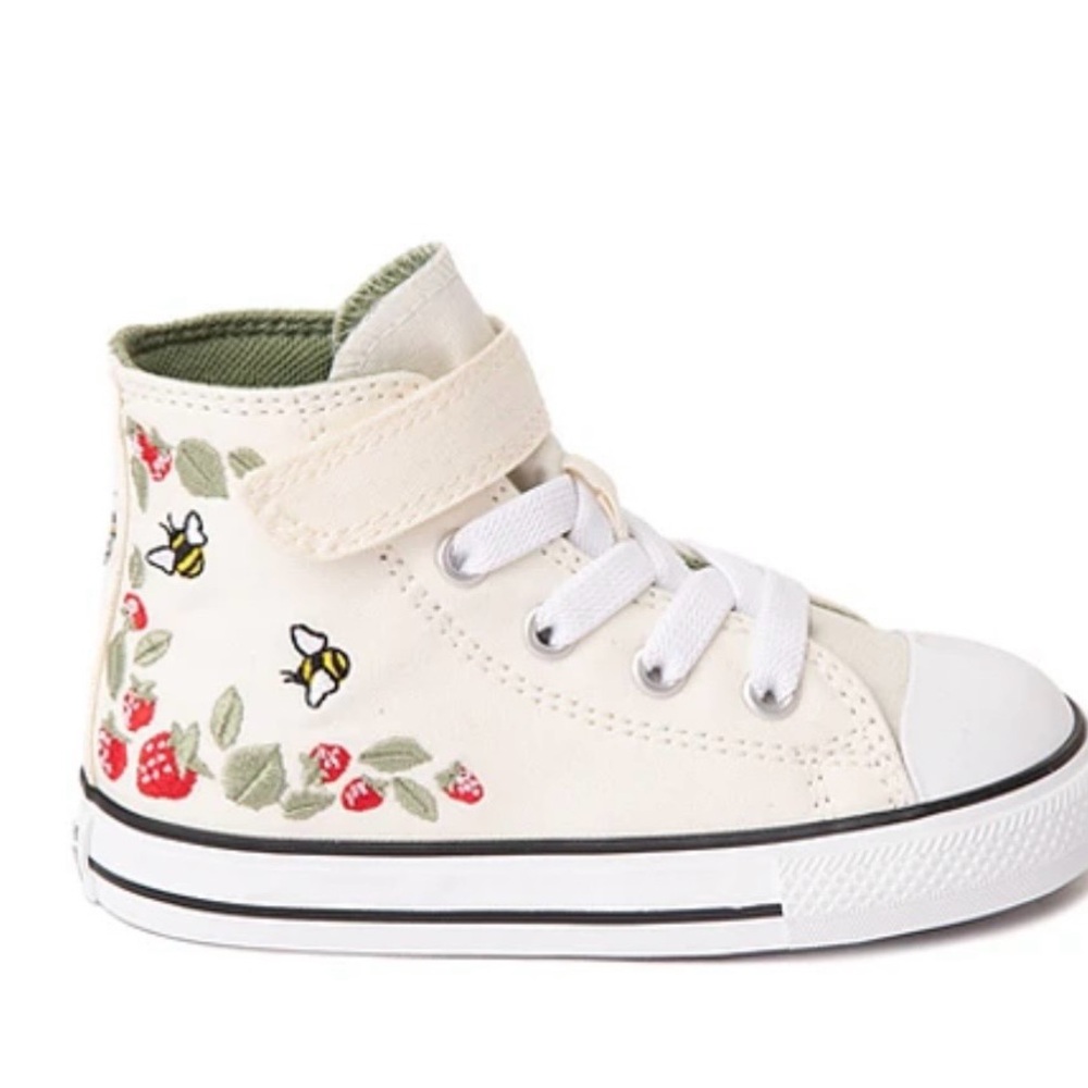 Converse High Top (Berries & Bees) - Size 8 toddler